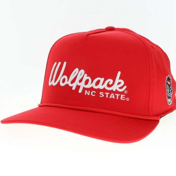 Red Reclaim Caddy Hat With Rope - W